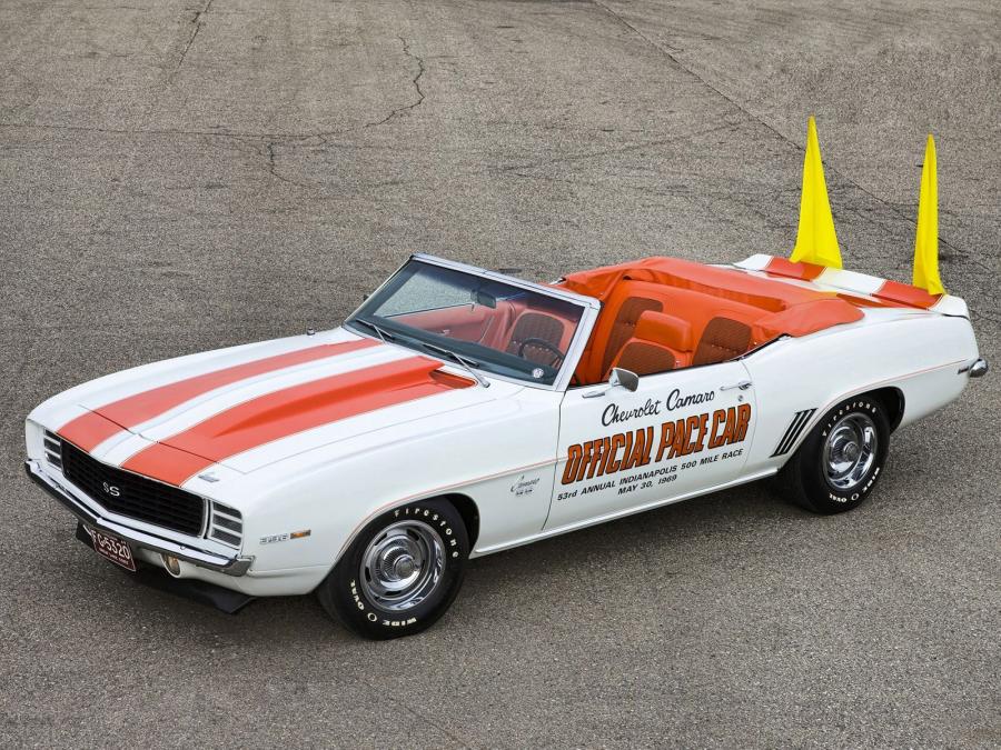  Chevrolet Camaro SS Indy 500 Pace Car Convertible 1969 года  (фото 5 из 18)